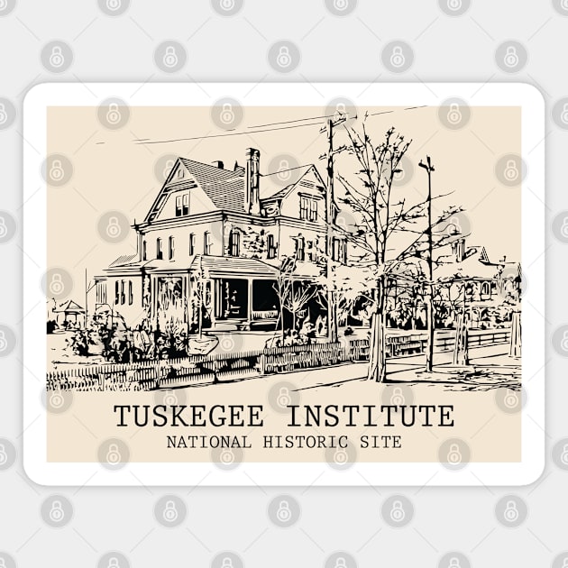Tuskegee Institute National Historic Site Magnet by Lakeric